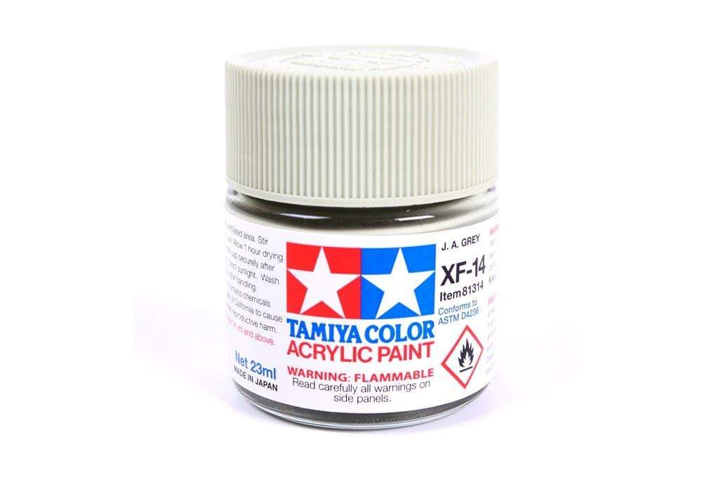 Tamiya Acrylic XF-14 J.A. Gray 23ml Bottle