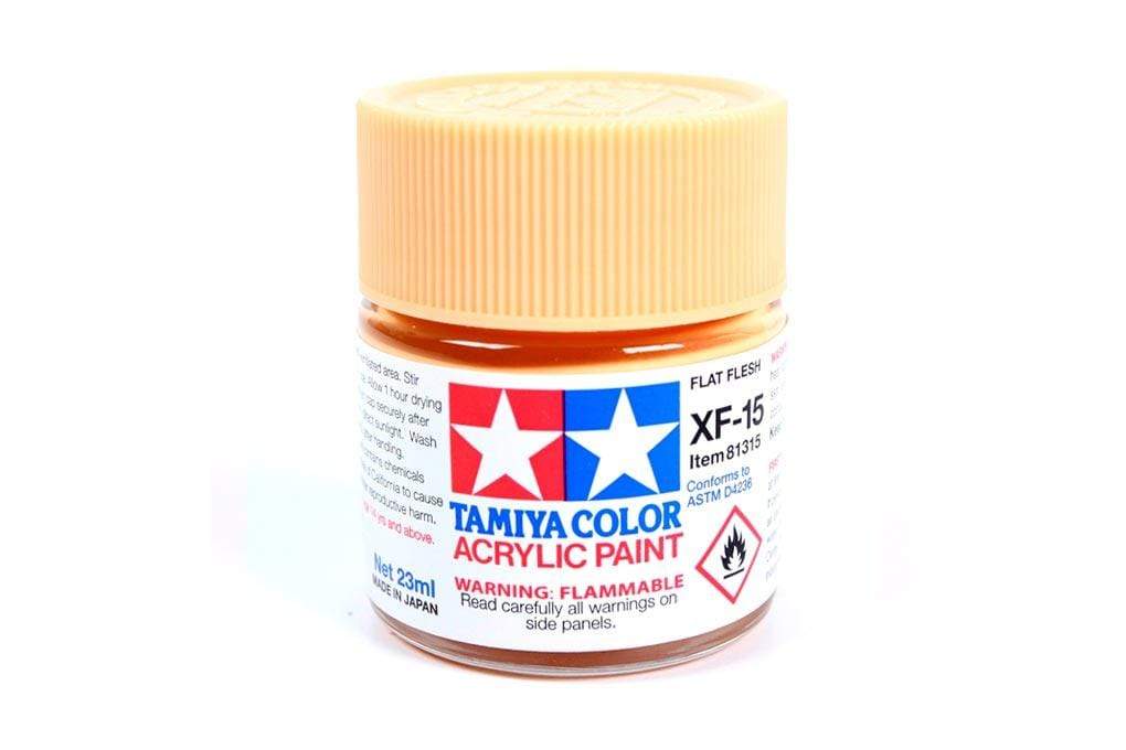 Tamiya Acrylic XF-15 Flat Flesh 23ml Bottle