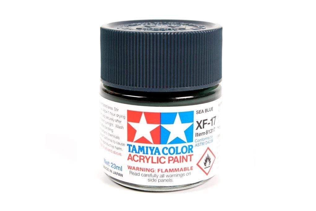 Tamiya Acrylic XF-17 Sea Blue 23ml Bottle