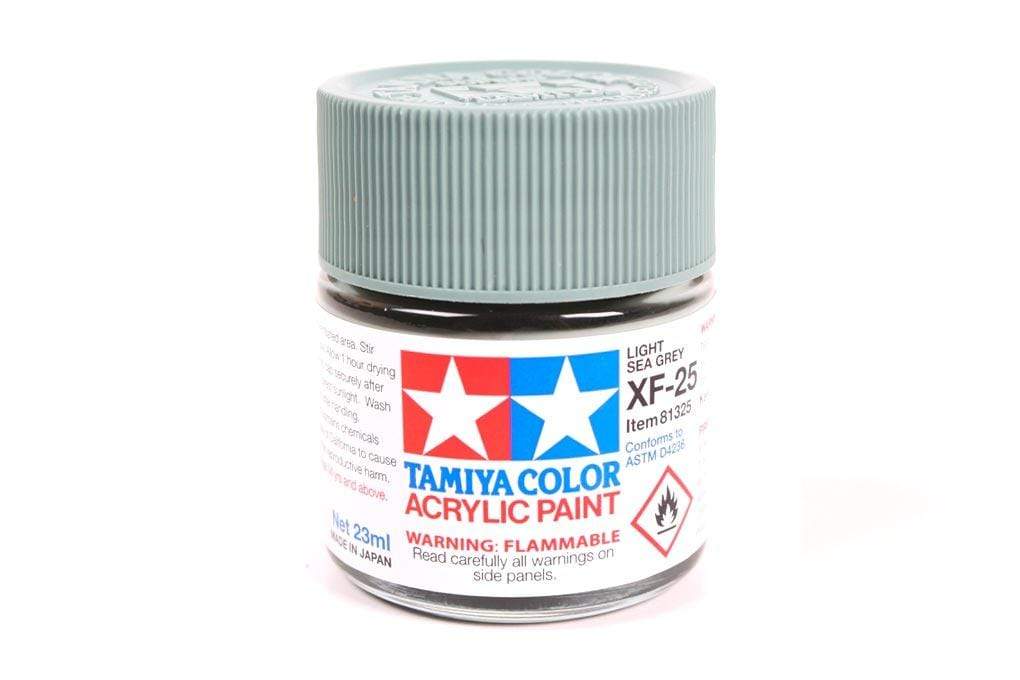 Tamiya Acrylic XF-25 Light Sea Gray 23ml Bottle