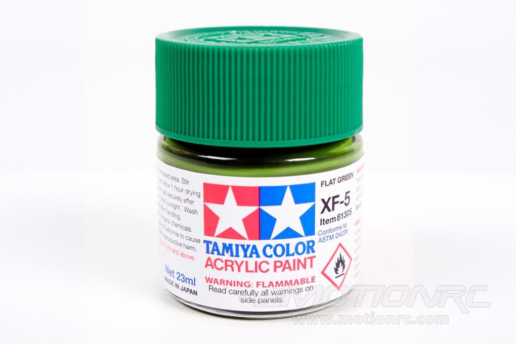 Tamiya Acrylic XF-5 Flat Green 23ml Bottle