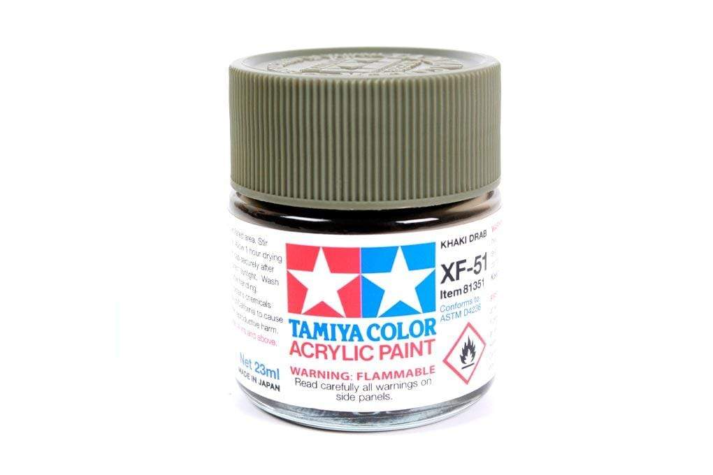 Tamiya Acrylic XF-51 Khaki Drab 23ml Bottle