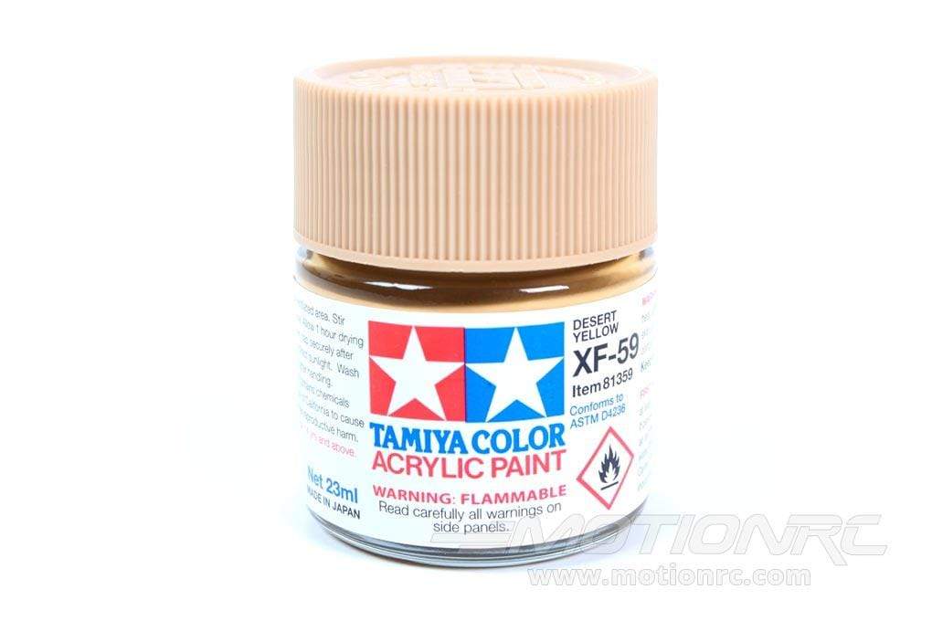 Tamiya Acrylic XF-59 Desert Yellow 23ml Bottle