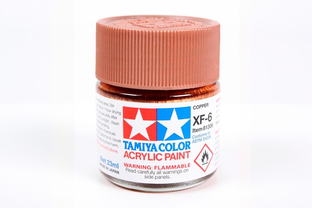 Tamiya Acrylic XF-6 Copper 23ml Bottle