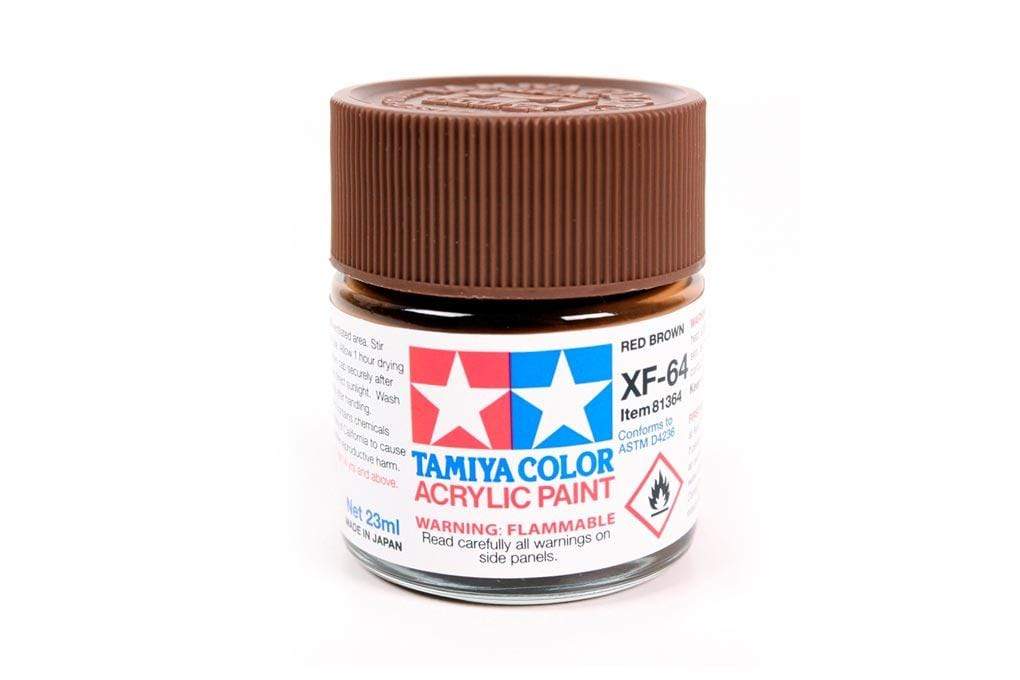 Tamiya Acrylic XF-64 Red Brown 23ml Bottle