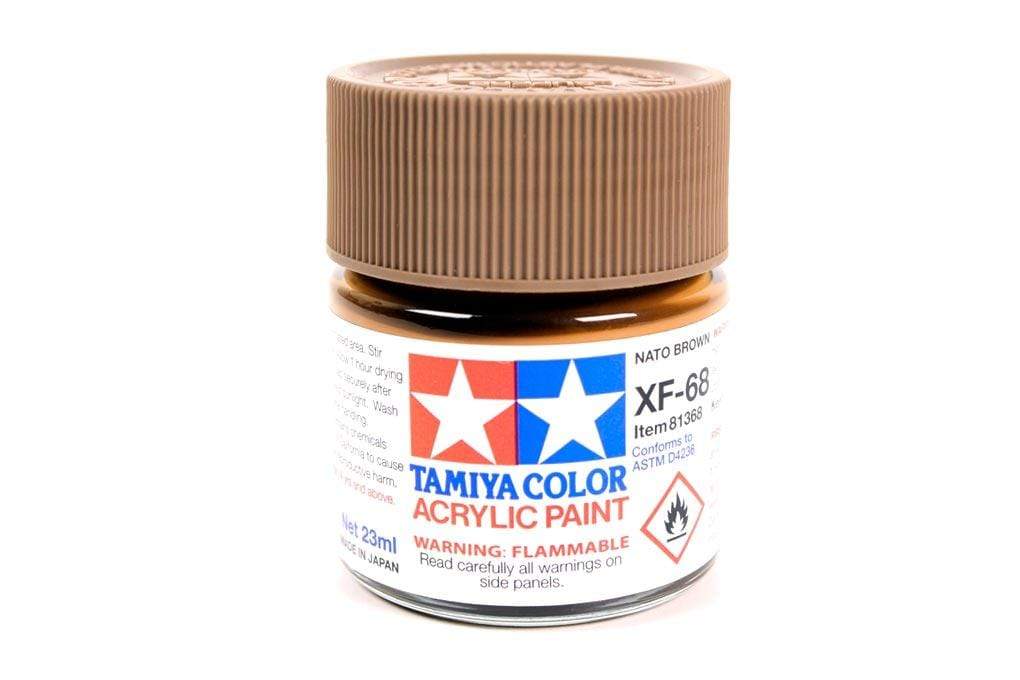 Tamiya Acrylic XF-68 NATO Brown 23ml Bottle