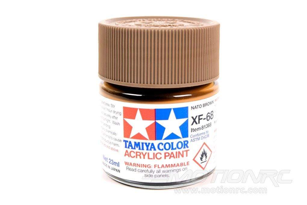 Tamiya Acrylic XF-68 NATO Brown 23ml Bottle