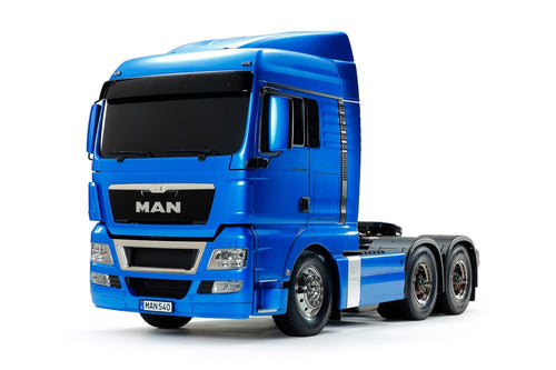 Tamiya MAN TGX 26.540 6x4 XLX Light Metallic Blue 1/14 Scale RC Tractor Truck - KIT TAM56370