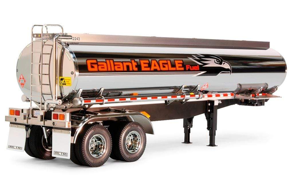 Tamiya Fuel Tanker Trailer 1/14 Scale Plastic Model - KIT