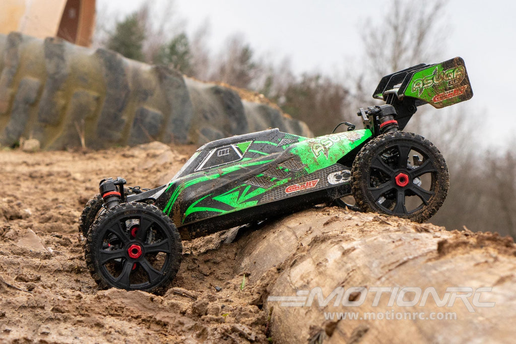 Team Corally Asuga XLR Green Large Scale 4WD Monster Buggy - RTR COR00288-G