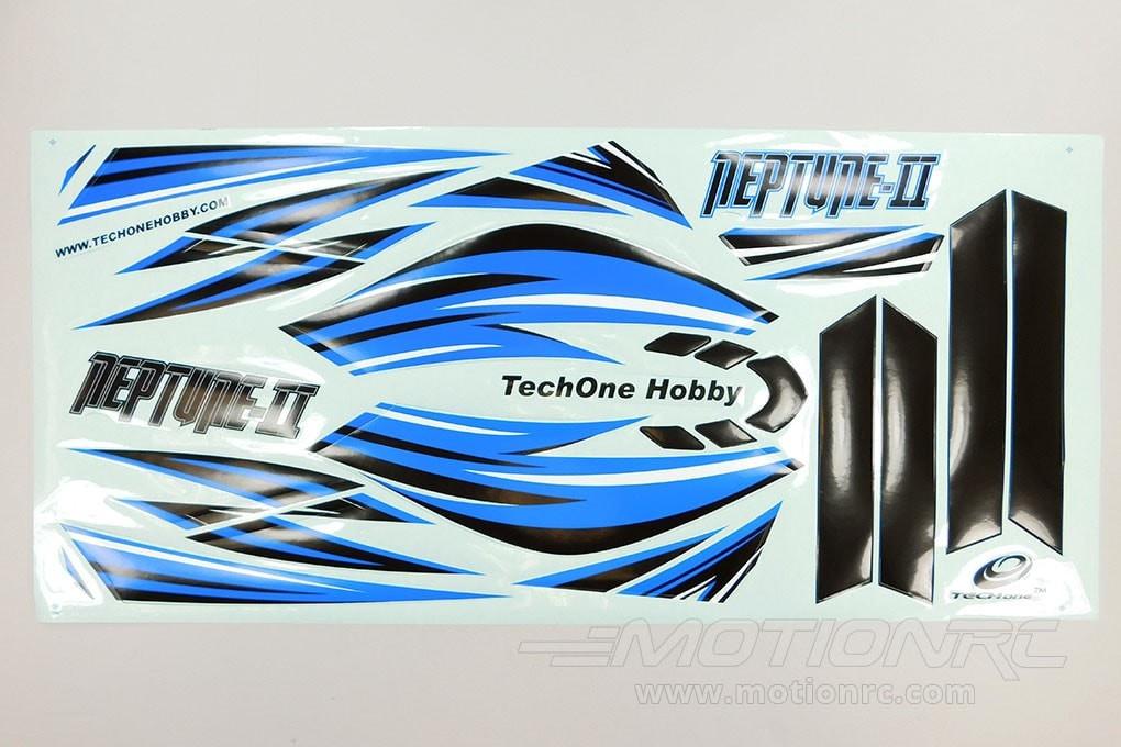 TechOne Neptune II Decal Sheet - Blue TEC0918MH002