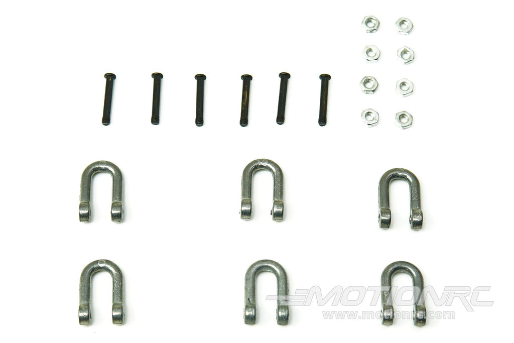 Torro 1/16 Scale German King Tiger Metal Tow Hooks TOR1388888005