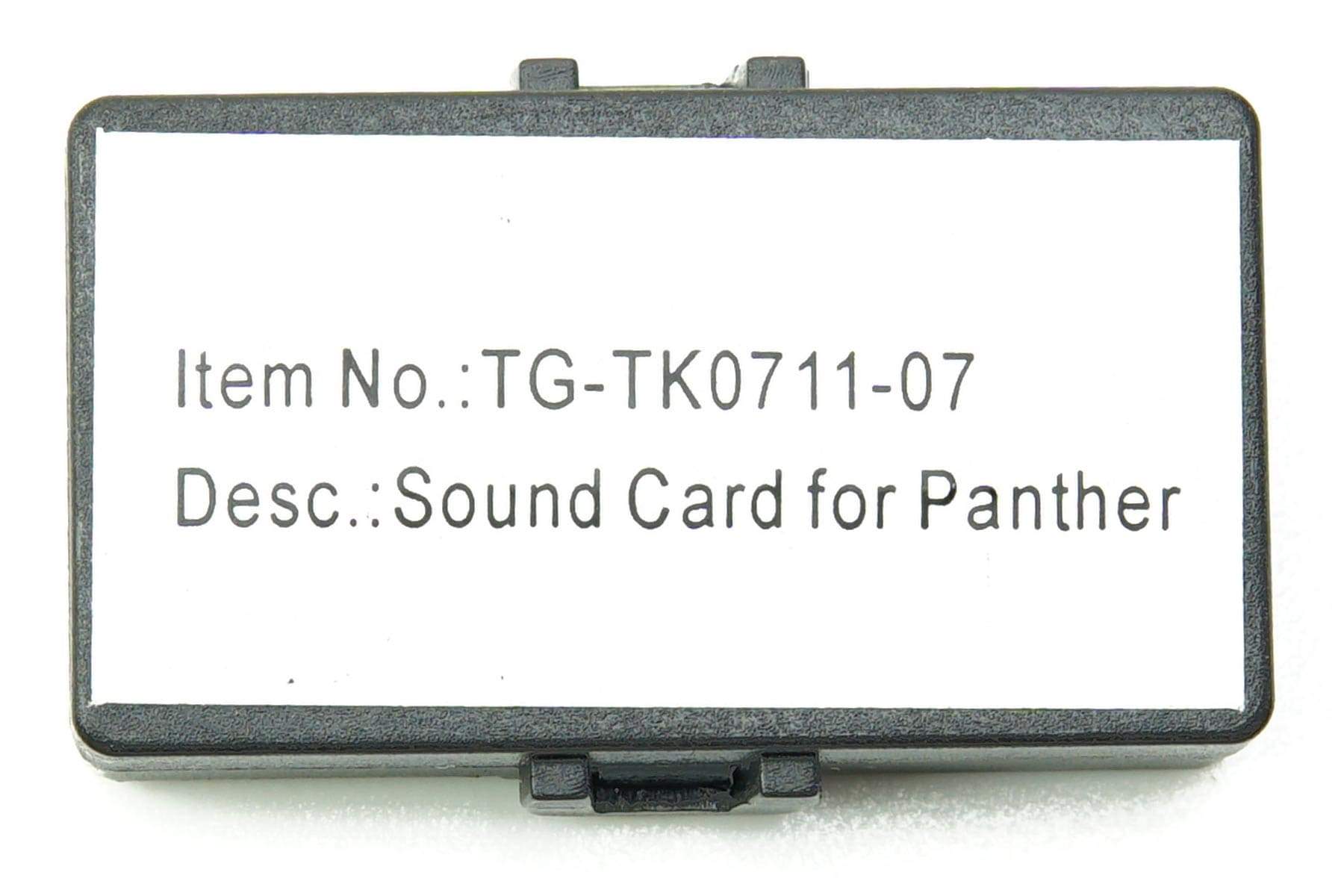 Torro 1/16 Scale German Panther F/G Sound Card TOR1219900036