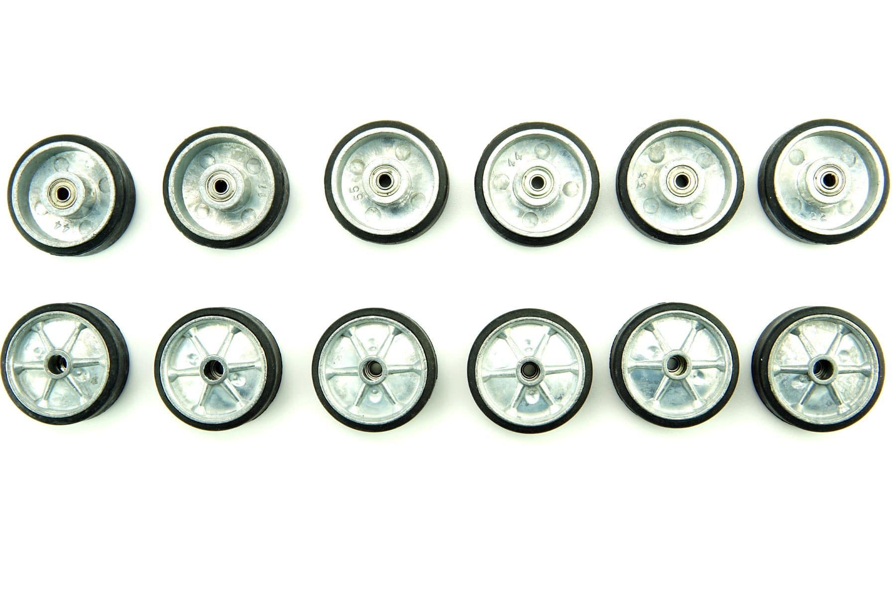 Torro 1/16 Scale USA M4A3 Sherman Metal Road Wheel Set with Bearings TOR1383898012