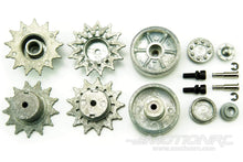 Load image into Gallery viewer, Torro 1/16 Scale USA M4A3 Sherman Sprocket and Idler Wheel Set Type B TOR1383898011
