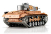 Torro German Panzer III (Ausf. L) Unpainted 1/16 Scale Medium Tank - RTR TOR1113848001
