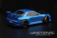 Load image into Gallery viewer, Turbo Racing Drift Car Blue 1/76 Scale 2WD with Gyro - RTR TBRC64B
