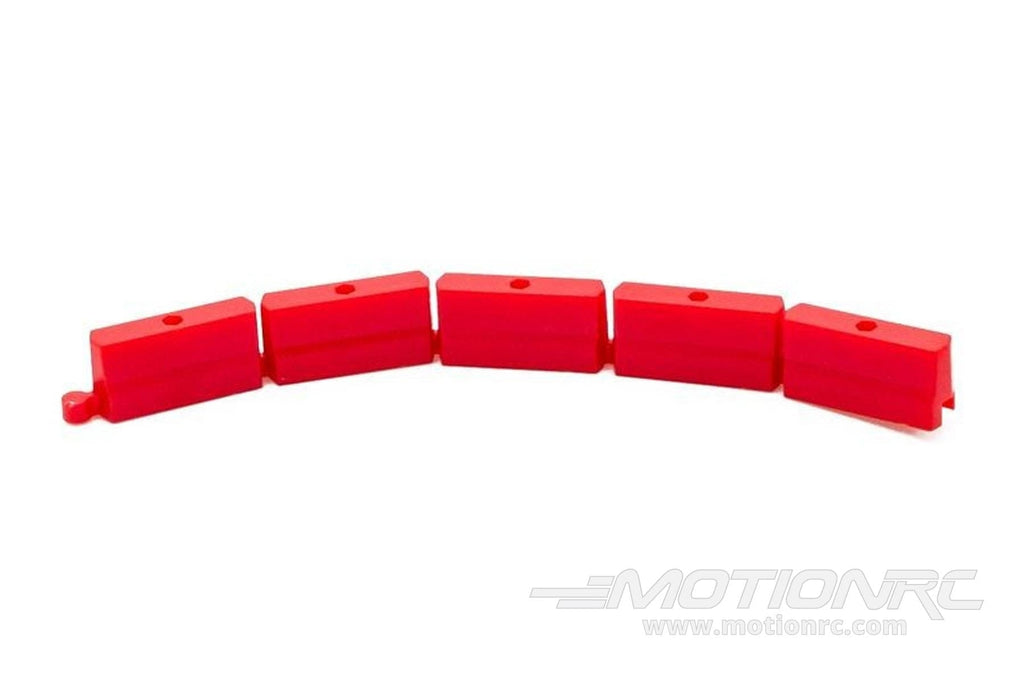 Turbo Racing Red Track Fence Rails (50pcs.) TBR760076