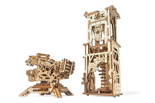 UGears Archballista-Tower Mechanical 3D Wooden Model Kit UTG0034