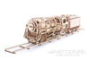 UGears Locomotive with Tender Mechanical 3D Wooden Model Kit UTG0011