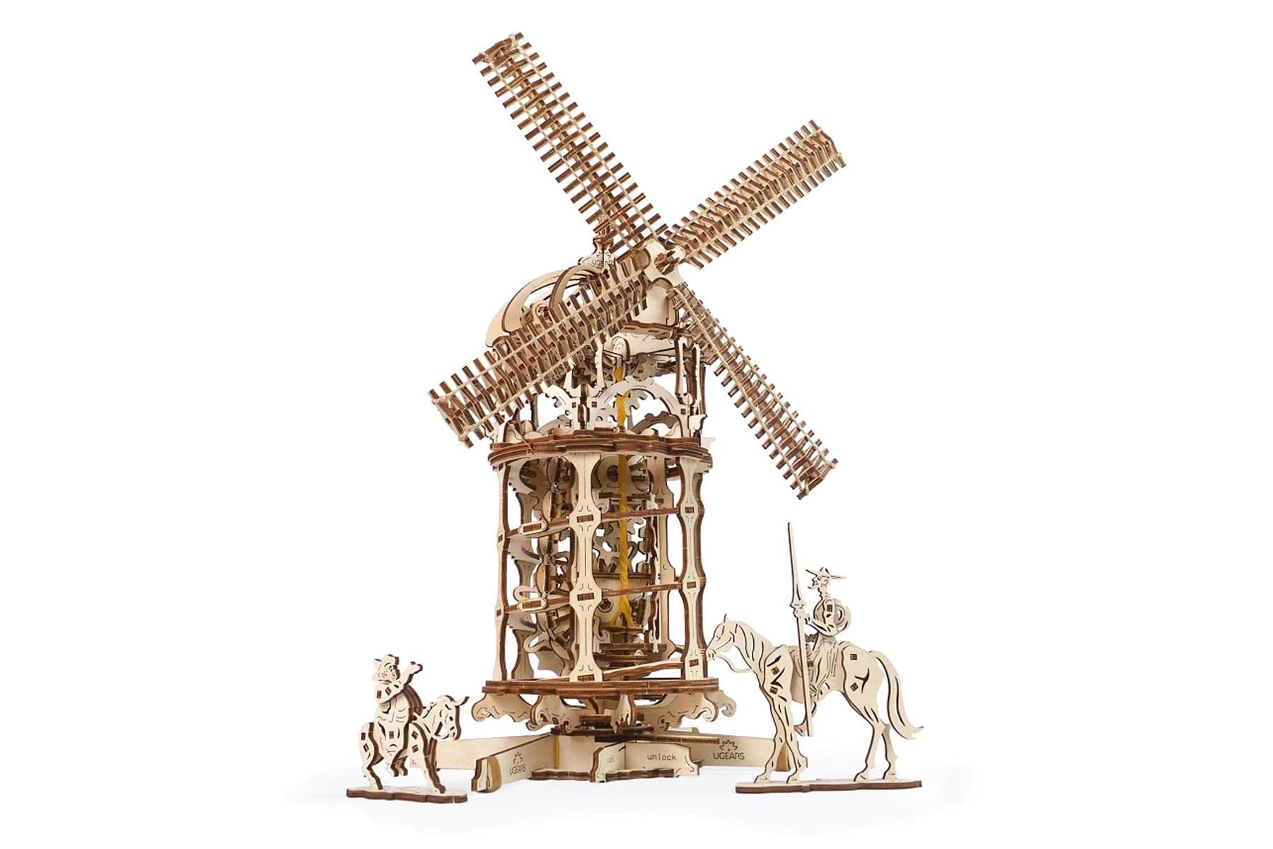 UGears Tower Windmill Mechanical 3D Wooden Model Kit UTG0046