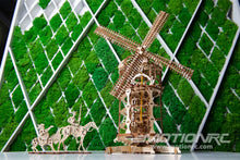 Load image into Gallery viewer, UGears Tower Windmill Mechanical 3D Wooden Model Kit UTG0046
