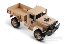Load image into Gallery viewer, WLToys Military Truck Tan 1/12 Scale 4WD Truck - RTR WLT124302-100
