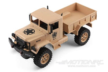 Load image into Gallery viewer, WLToys Military Truck Tan 1/12 Scale 4WD Truck - RTR WLT124302-100

