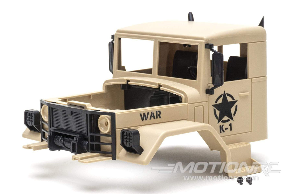 XK 1/12 Scale Military Truck Tan Cab WLT-124302-1115-001