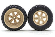 Load image into Gallery viewer, XK 1/12 Scale Military Truck Tan Right Tires WLT-124302-1103-001
