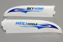 Load image into Gallery viewer, XK Sky King Glider Blue 750mm Wing Set WLT-F959-002-BLUE
