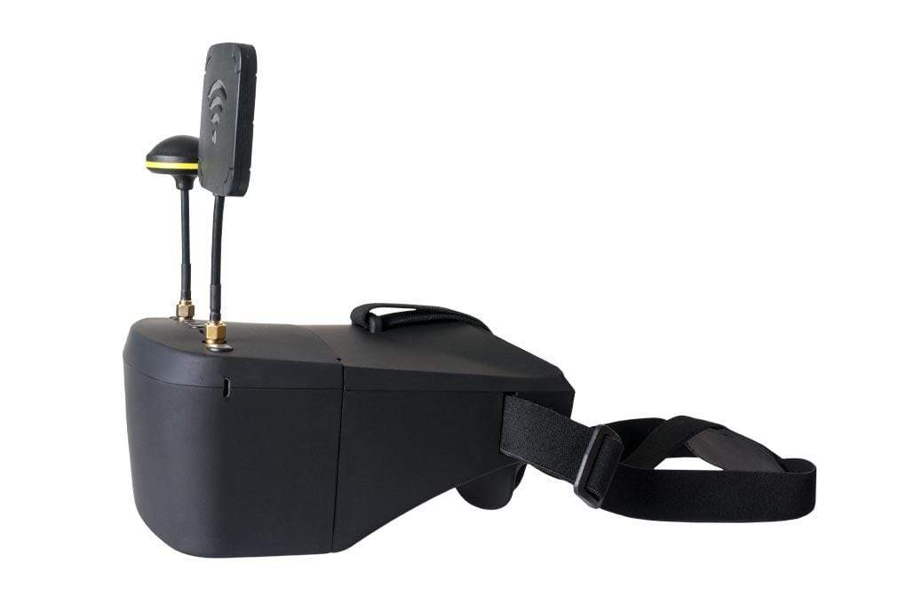 Xwave 800x480 5in FPV Goggle w/built-in Battery, DVR, Antenna, Monitor Tripod Mount