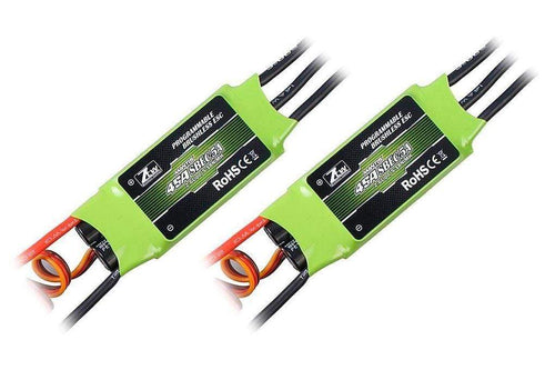 ZTW Mantis 45A ESC with 5A SBEC Multi-Pack (2 ESCs) ZTW6003-002